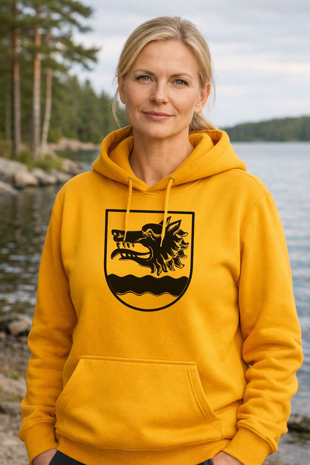 Sibbo Crest Hoodie – Wolf design
