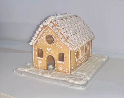 Casita Navideña de Galleta Casita Navideña de Galleta