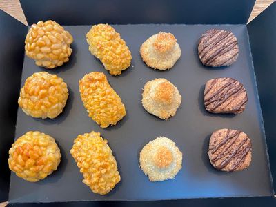 Caja 12 panellets variados