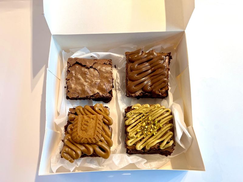 Caja brownie 4 unidades