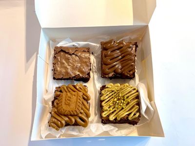 Caja brownie 4 unidades