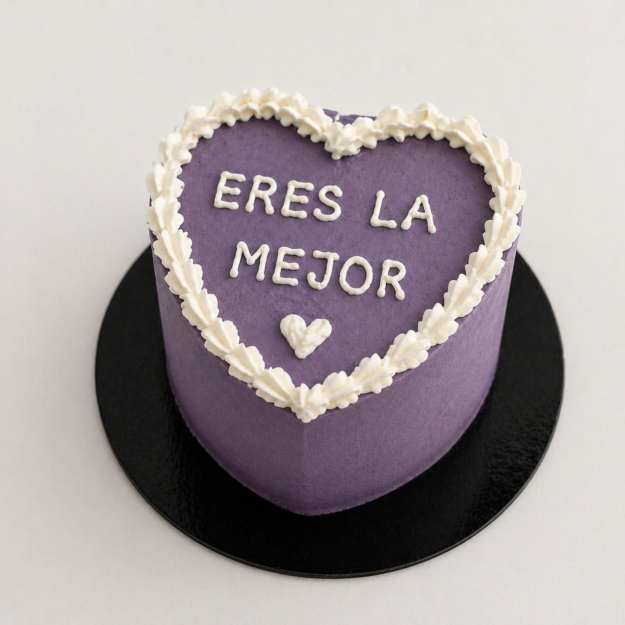 Mini tarta corazón "eres la mejor"