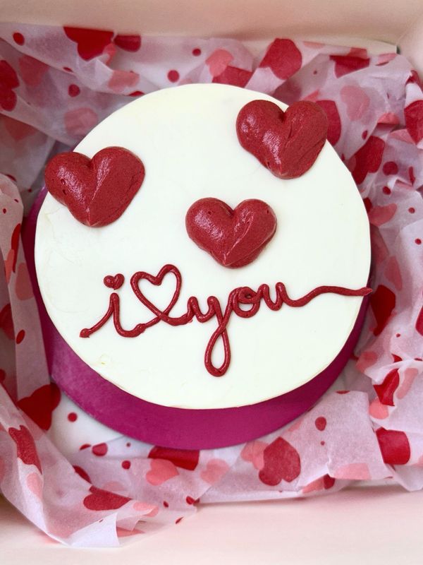 Mini tarta Love You
