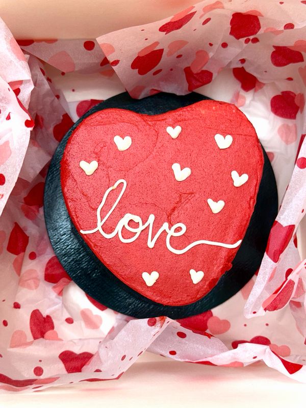 Mini tarta Love