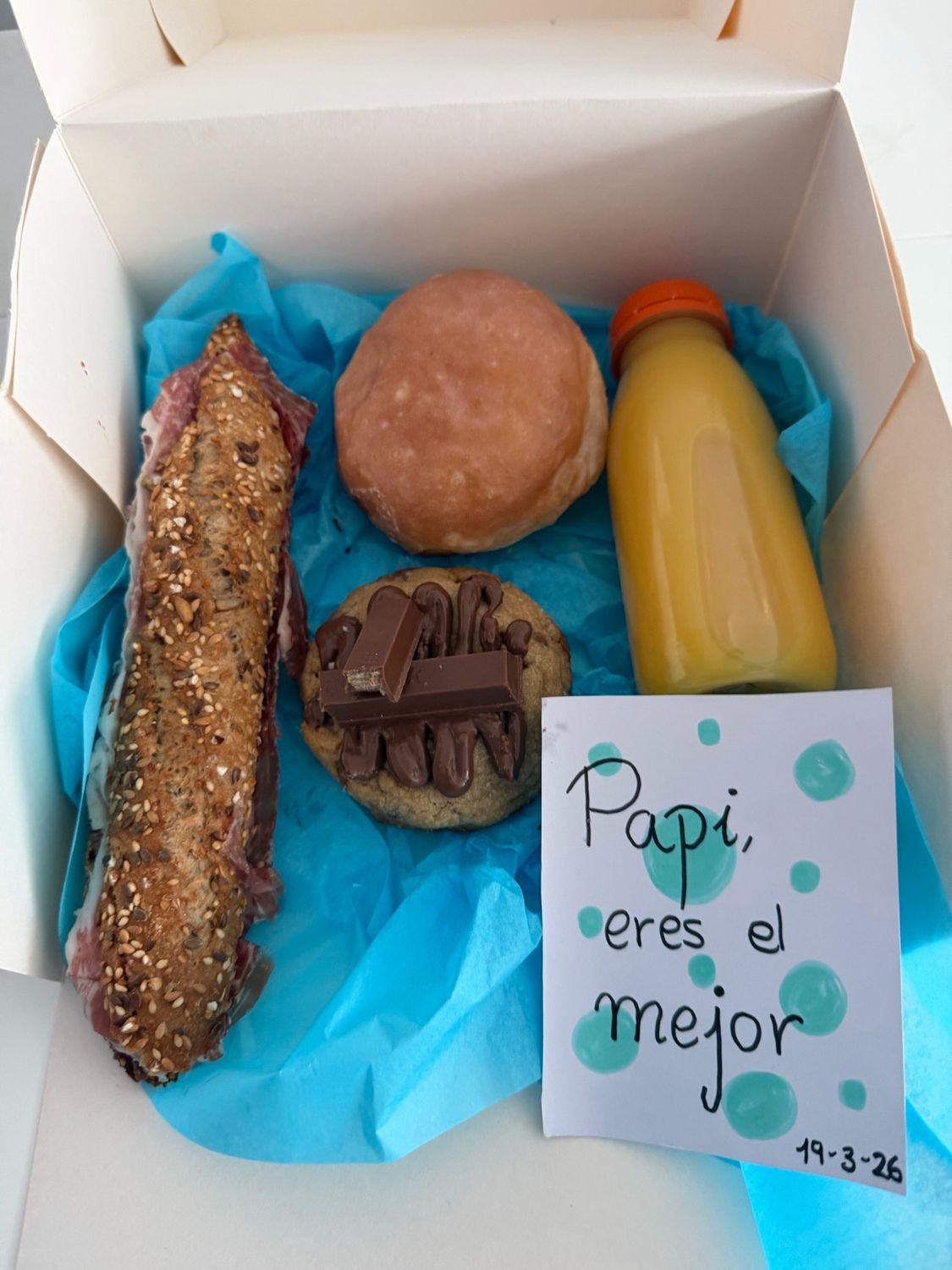 Caja desayuno Día del Padre