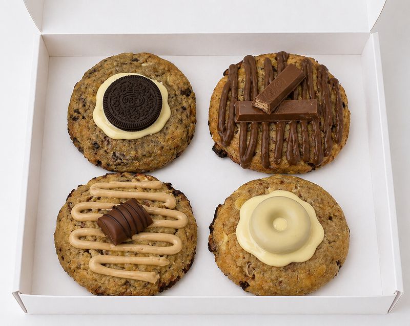 Caja 4 cookies