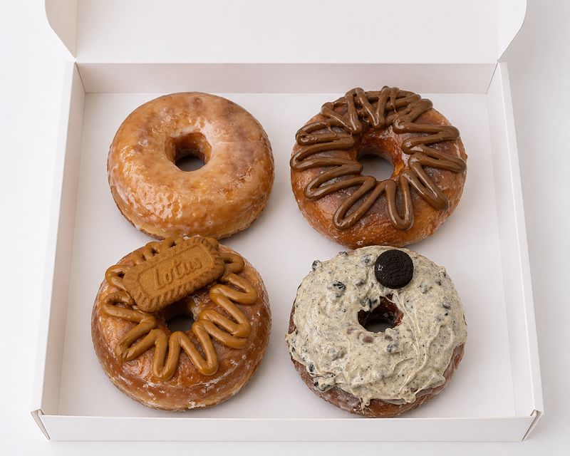 Caja 4 donuts