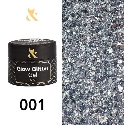 F.O.X Glow Glitter Gel 001