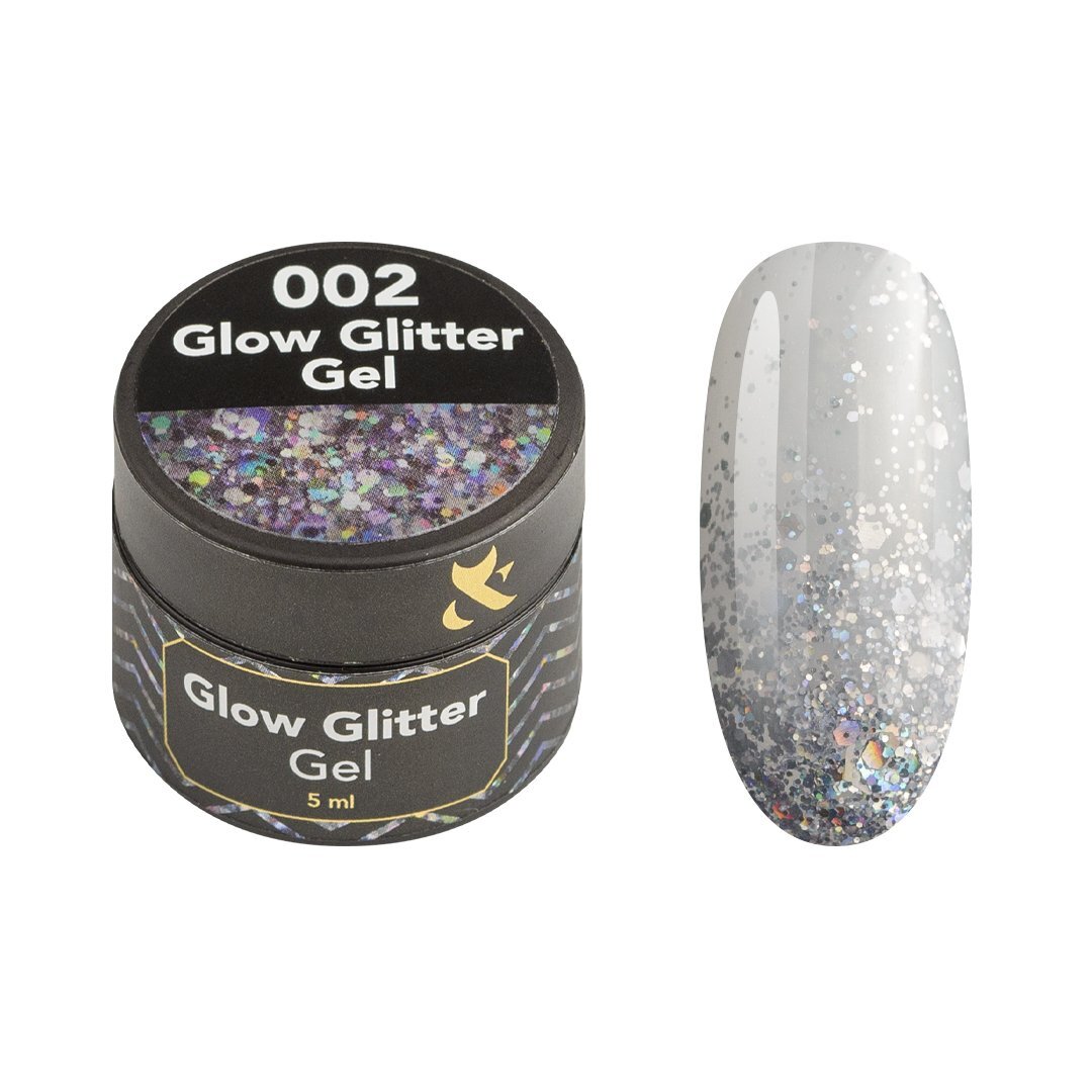 F.O.X Glow Glitter Gel 002