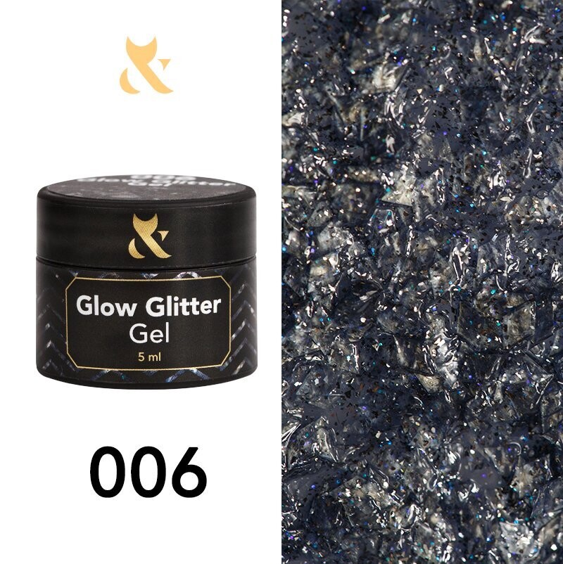 F.O.X Glow Glitter Gel 006