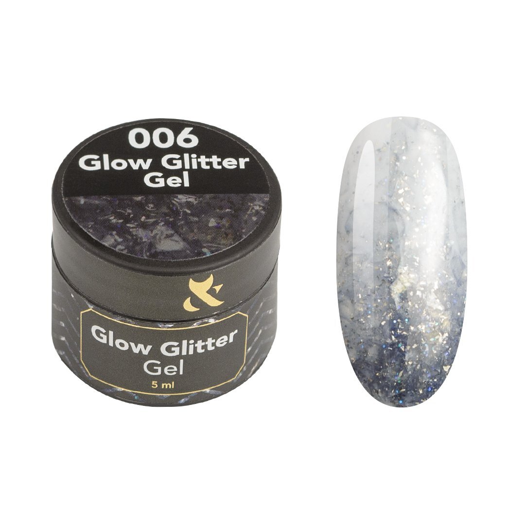 F.O.X Glow Glitter Gel 006