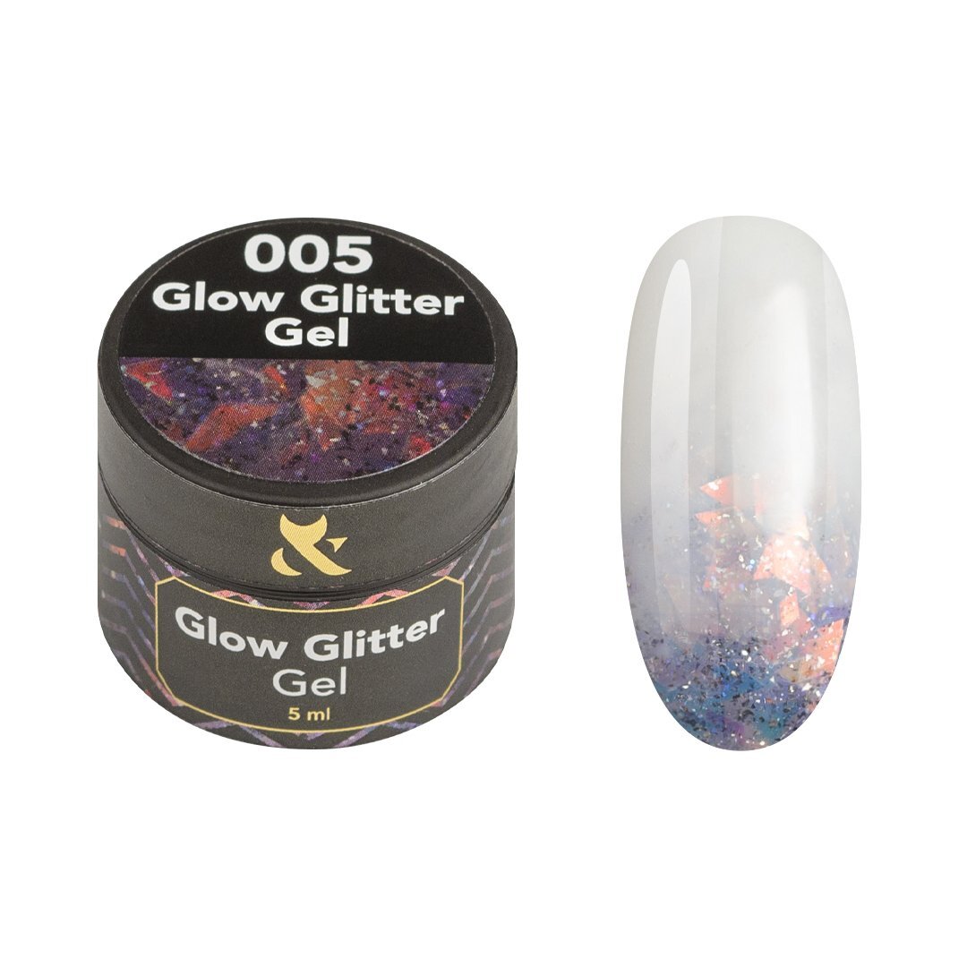 F.O.X Glow Glitter Gel 005