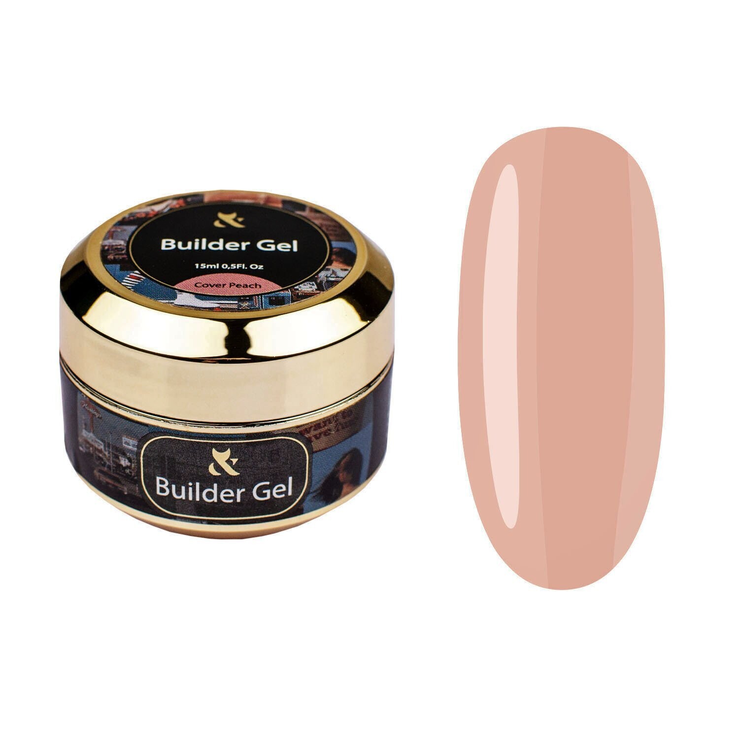 F.O.X Builder Gel Cover Pink, Inhalt:: 15 ml