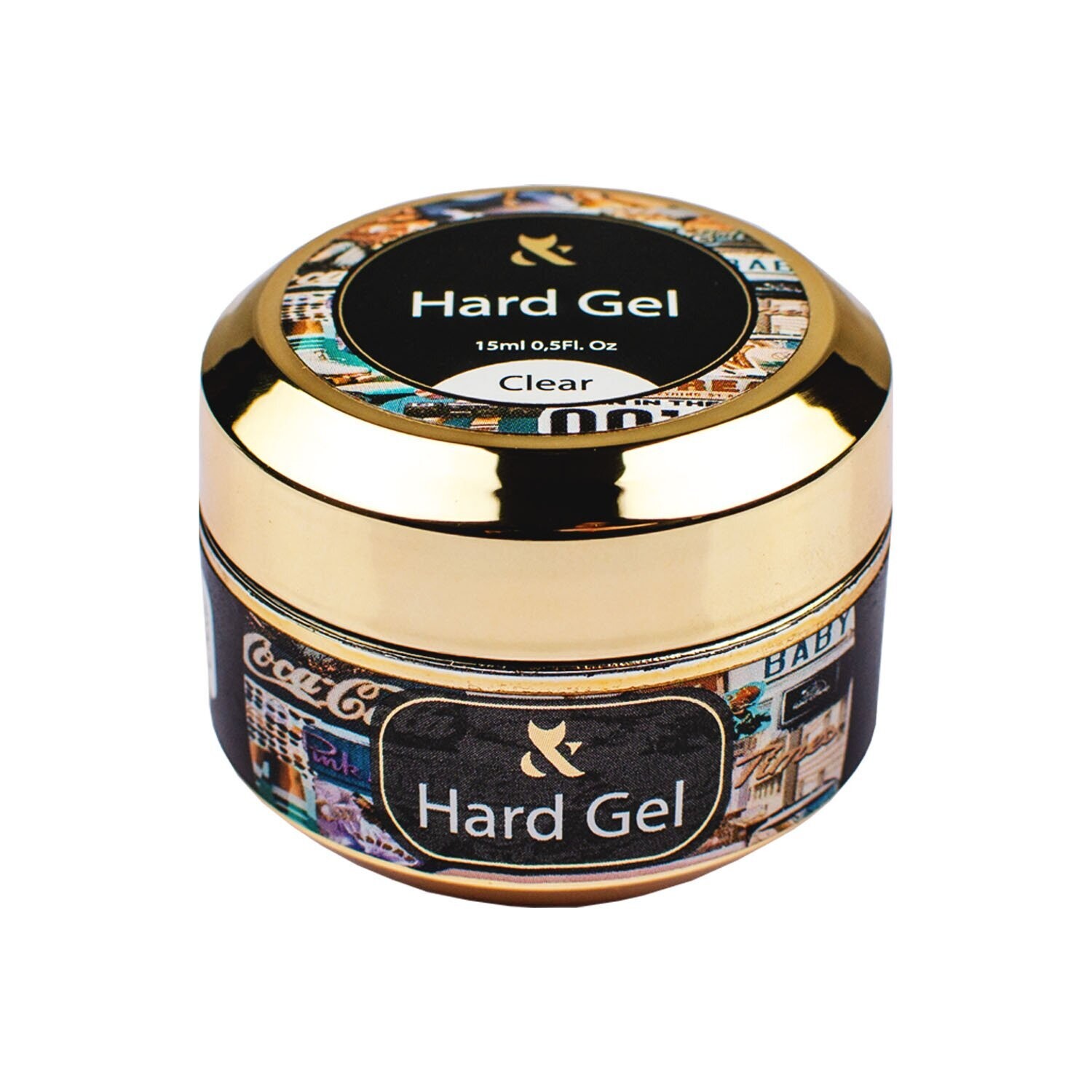 F.O.X Hard Gel Clear, Inhalt:: 15 ml