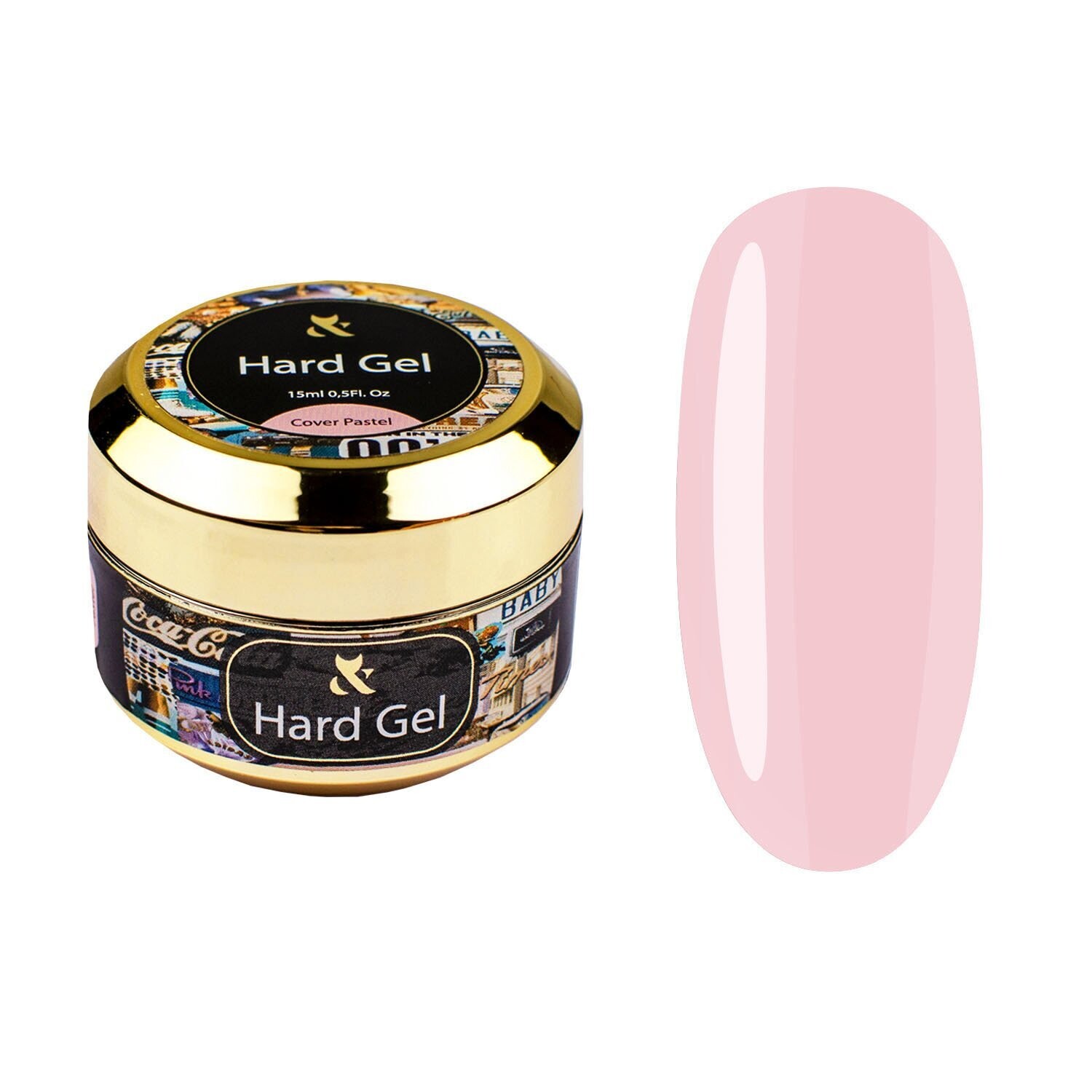 F.O.X Hard Gel Pastel, Inhalt:: 15 ml