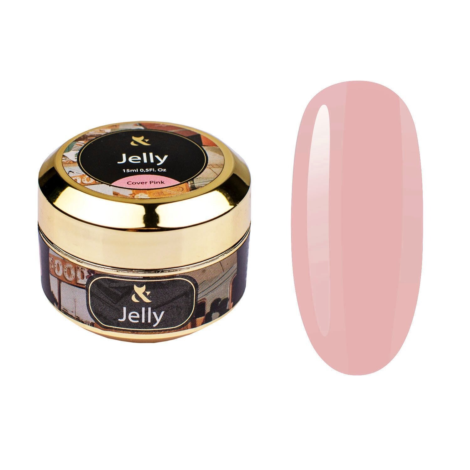 F.O.X Jelly Cover Pink, Inhalt:: 15 ml