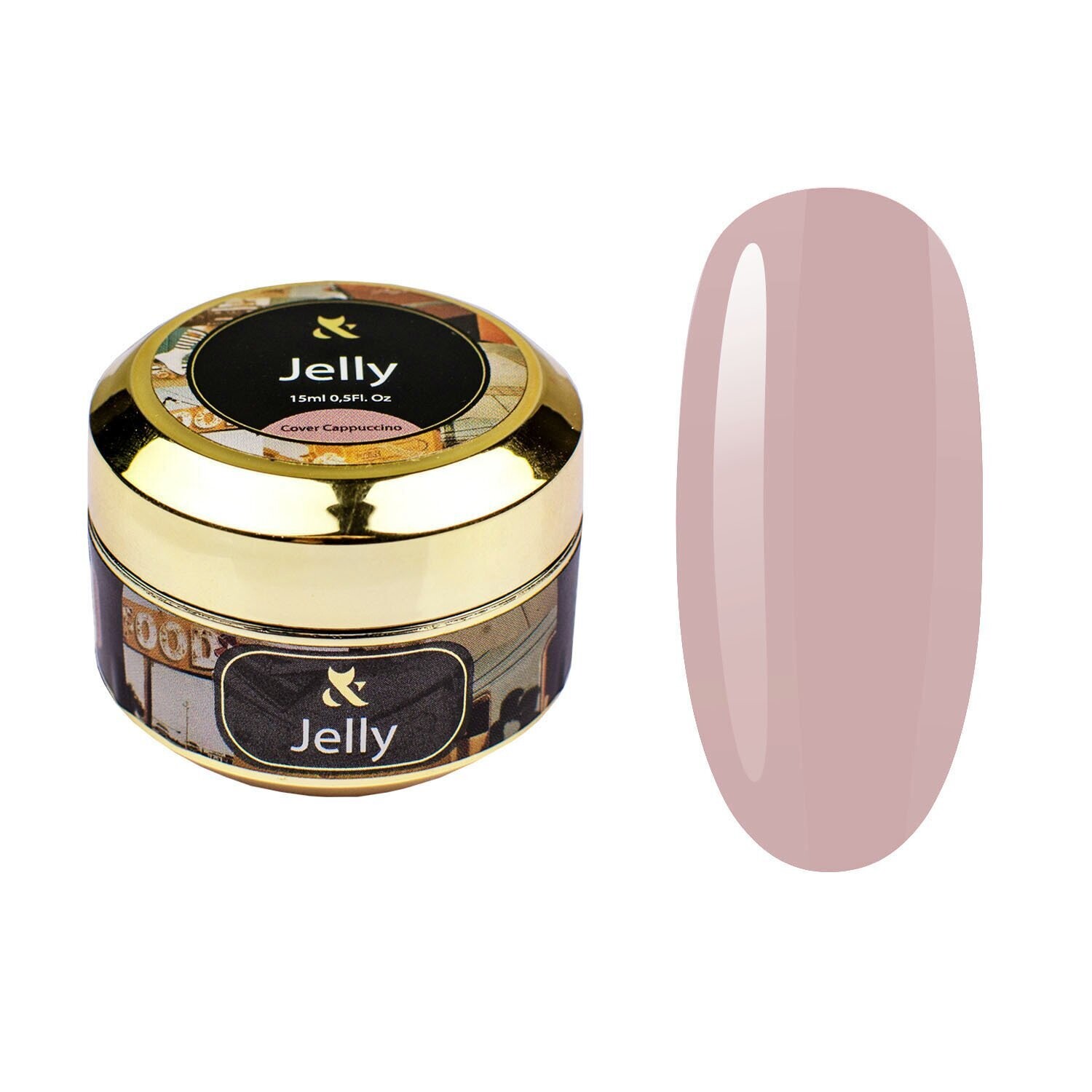 F.O.X Jelly Cover Cappuccino, Inhalt:: 15 ml