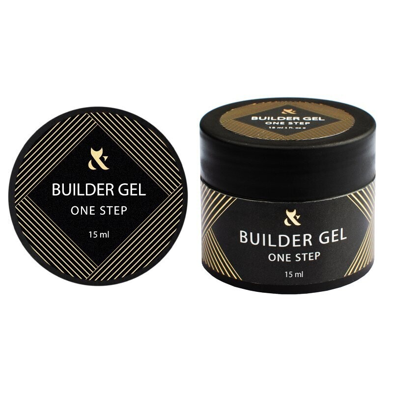 F.O.X One Step Builder Gel Clear, Inhalt:: 15 ml