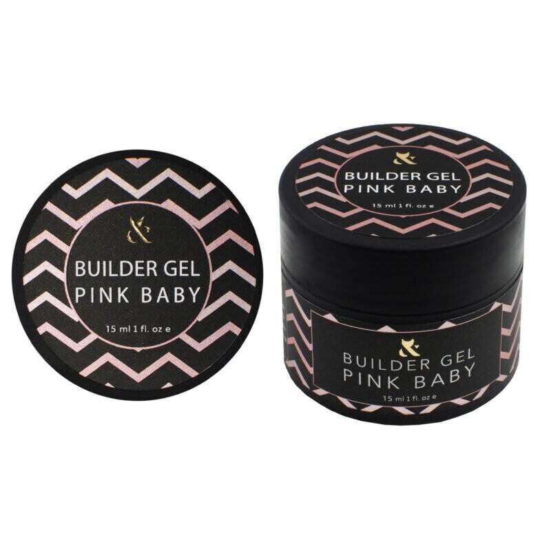 F.O.X Builder Gel Pink Baby, Inhalt:: 15 ml