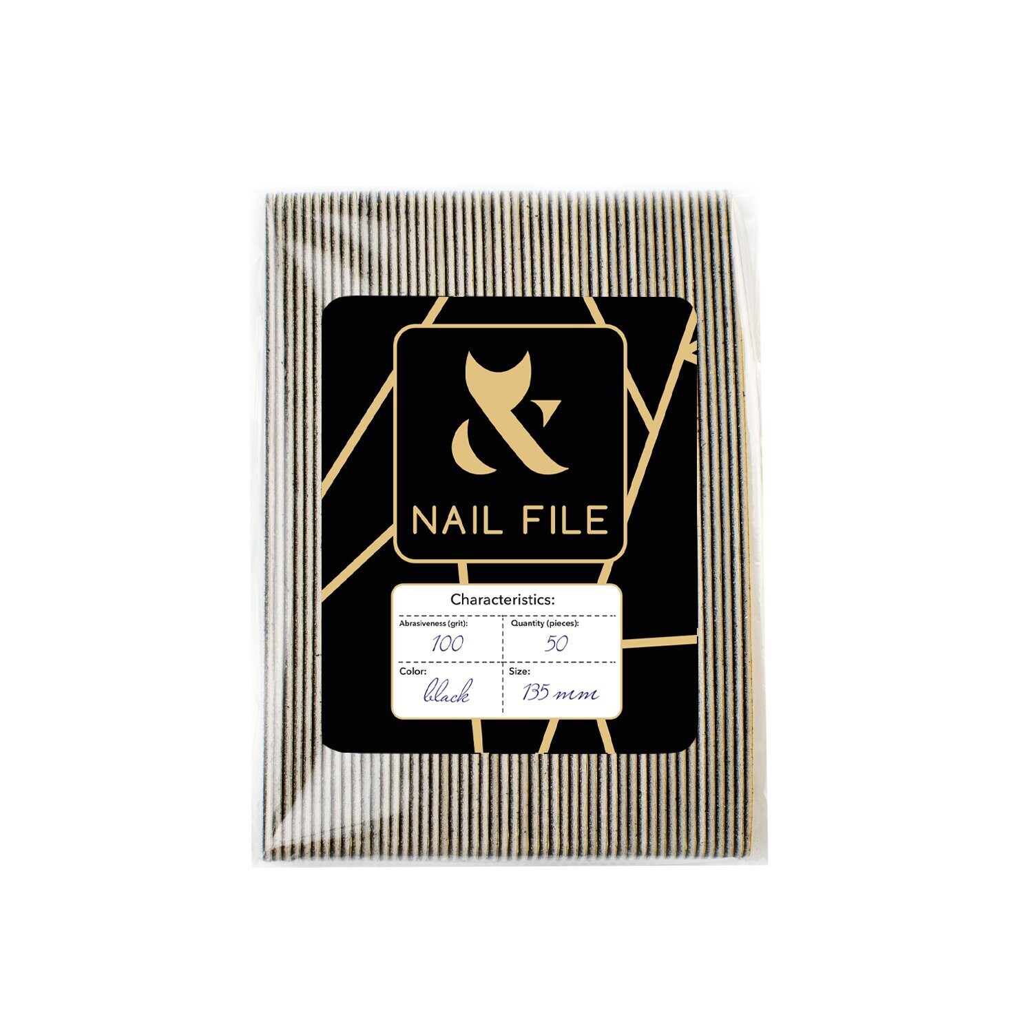 F.O.X Selbstklebende Wechselfeilblätter 135mm (50 St.), Körnung:: 100 grit