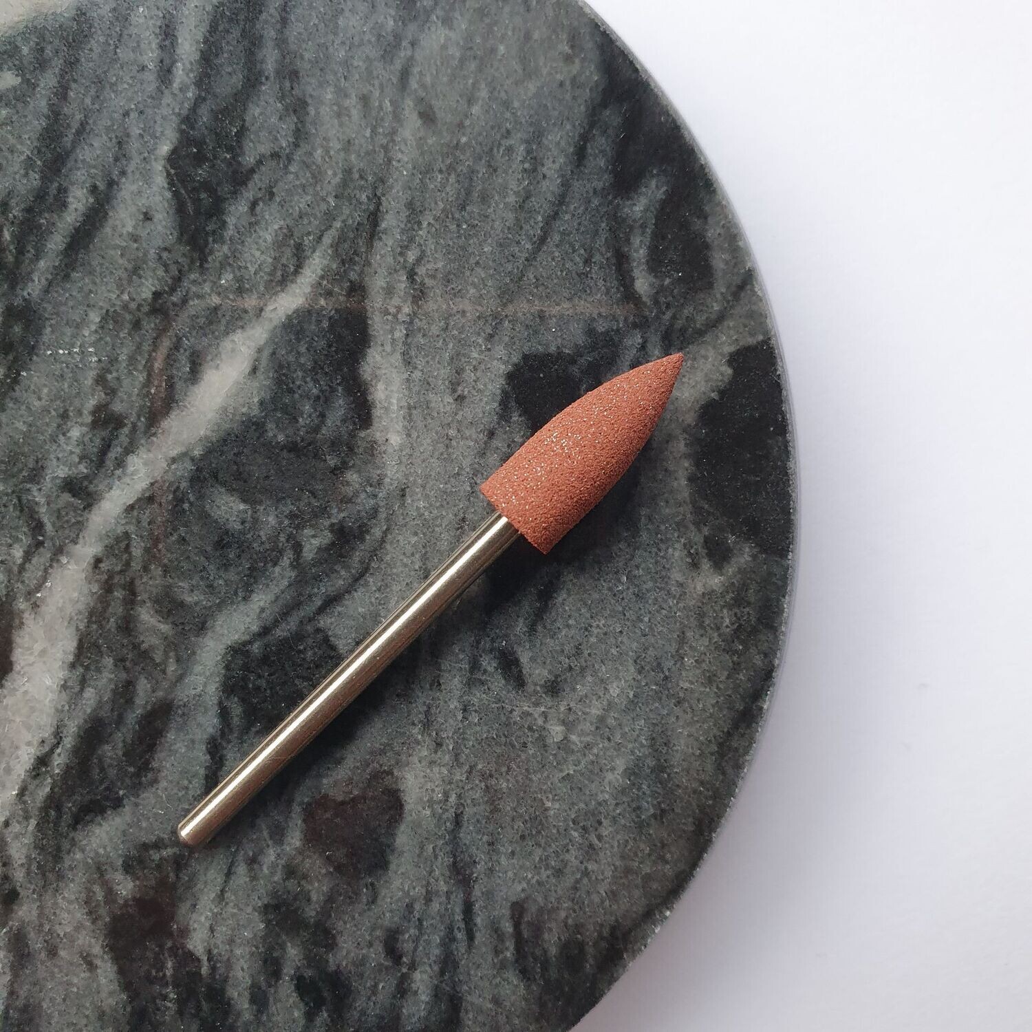 Silikonpolierer Ø6mm, Braun (Grob)