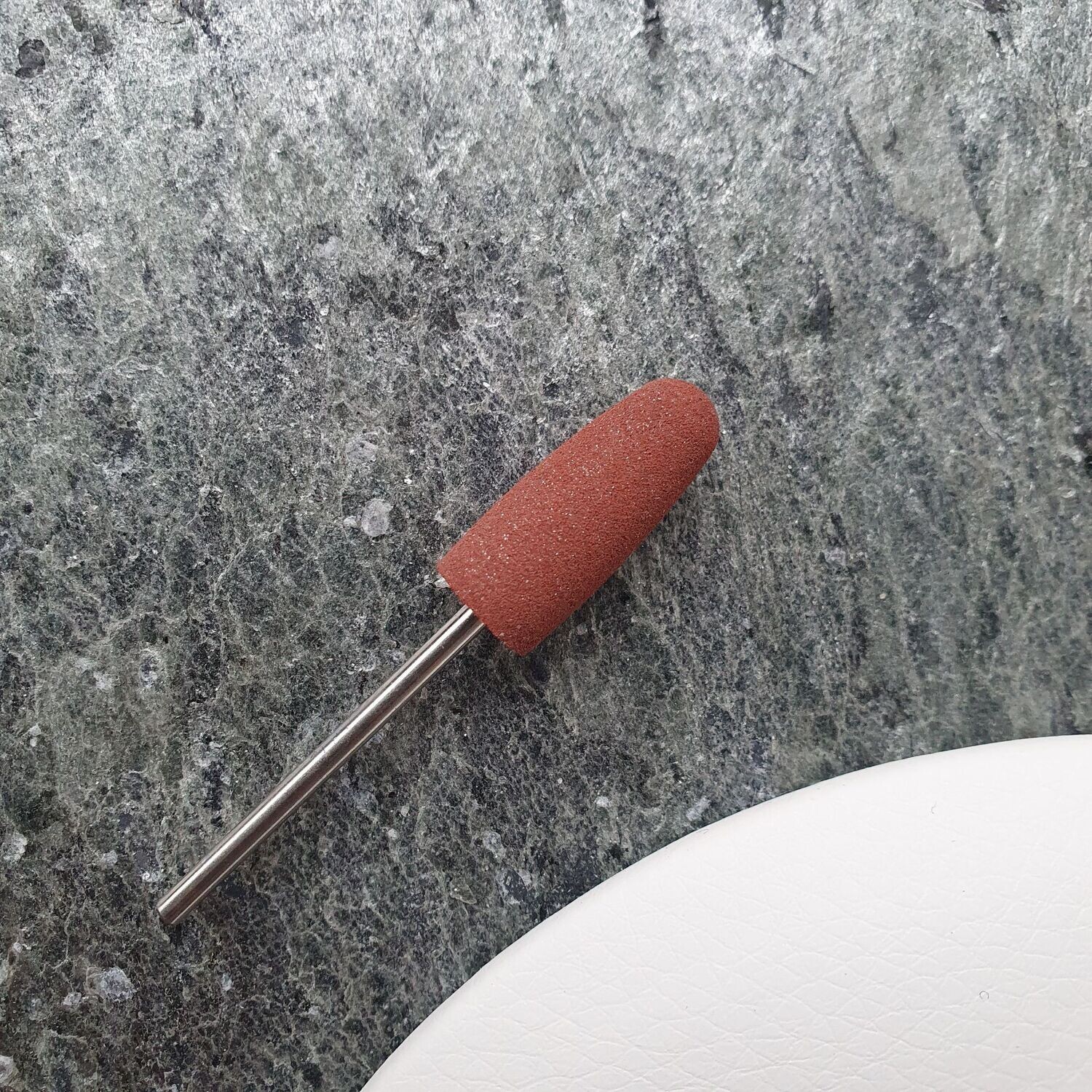 Silikonpolierer Ø10mm, Braun (Grob)