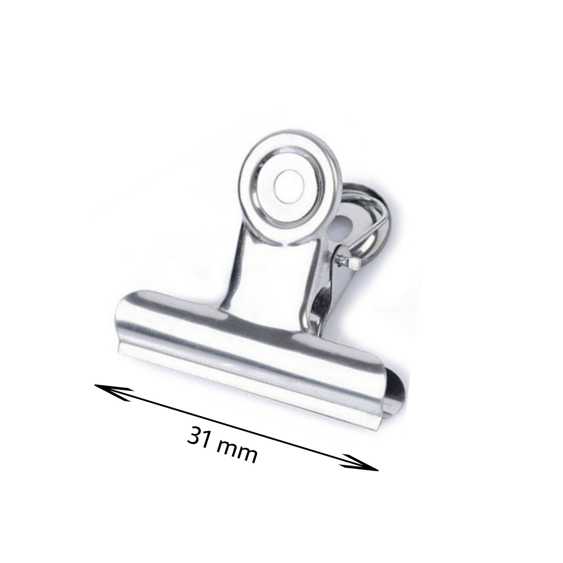 Nagelverlängerungsclips für C-Kurve, Silber (6 Stück)