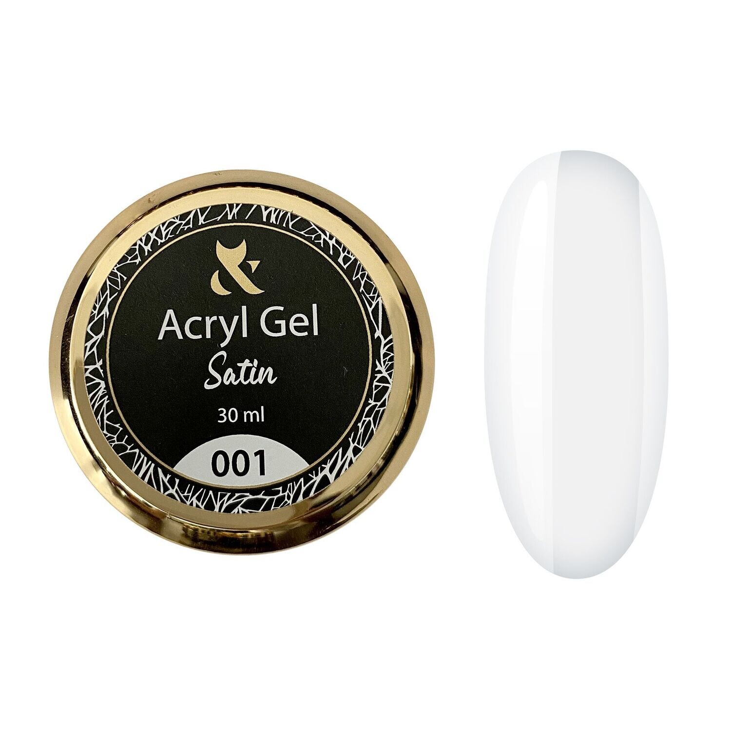 F.O.X ACRYL GEL Satin  (Clear) 001