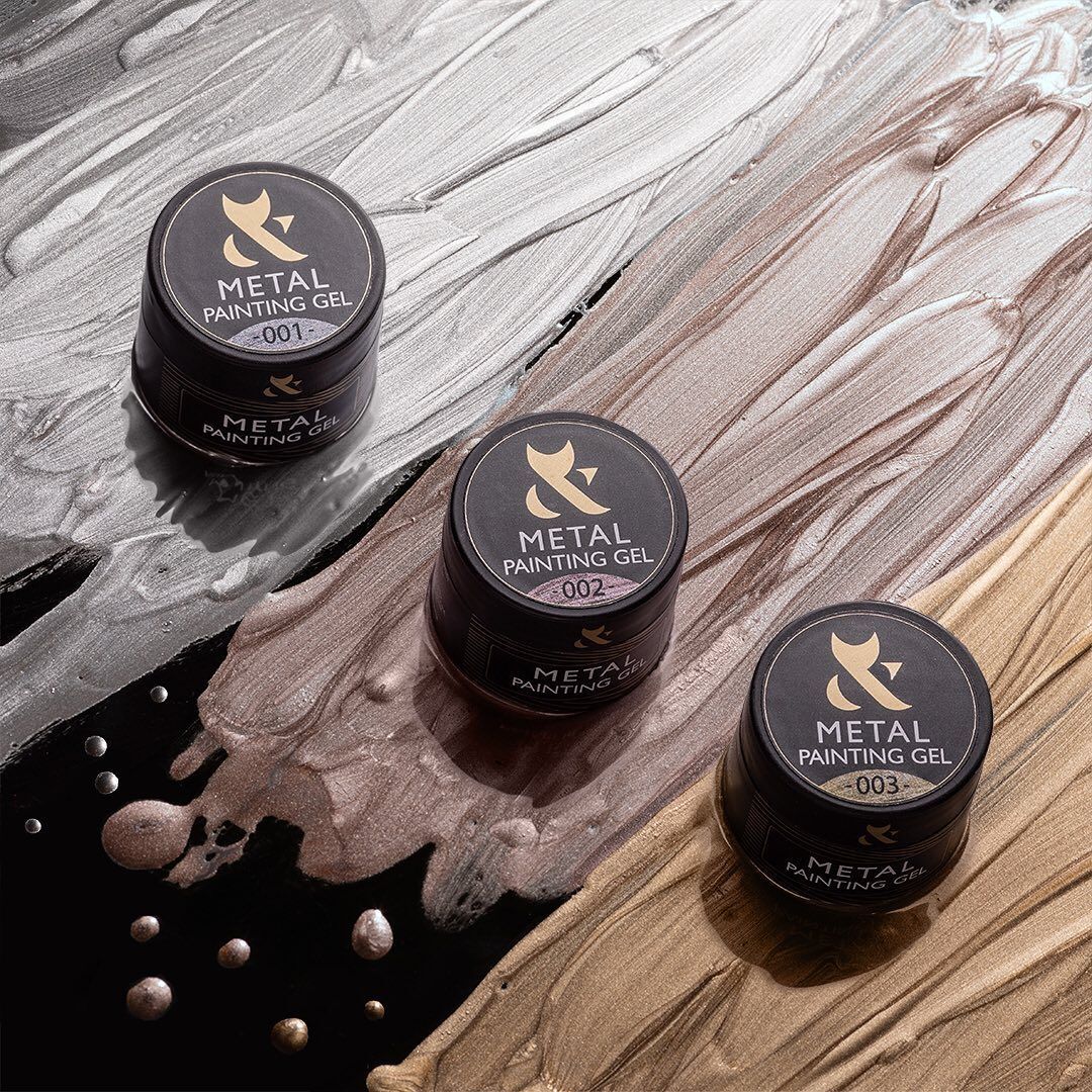 F.O.X Gel Paint Metal 001 (Silber)