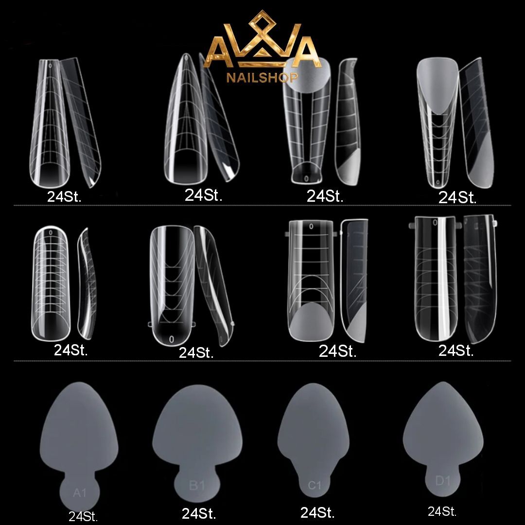 Dual Forms SET ( 8 Varianten, 192 Stück mit Silikonschablonen)