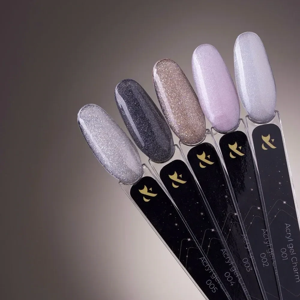 F.O.X Acryl Gel Charm (Silver 005)