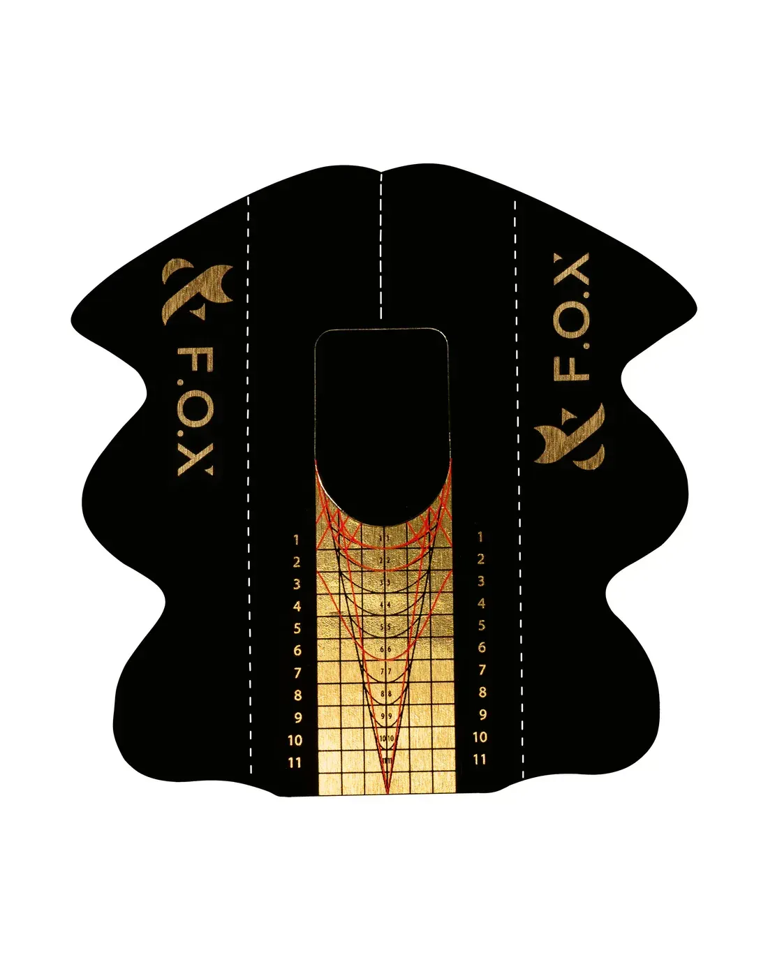 F.O.X Basic Nail Forms (500 Stück)
