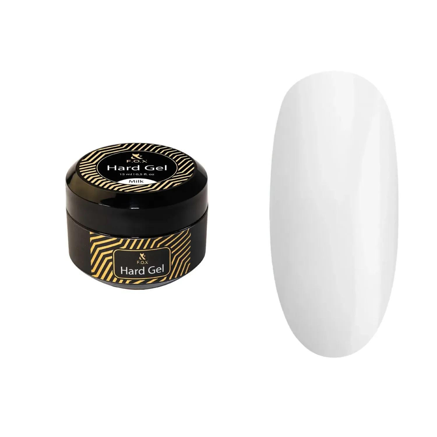 F.O.X Hard Gel Cover Milk, Inhalt:: 15 ml