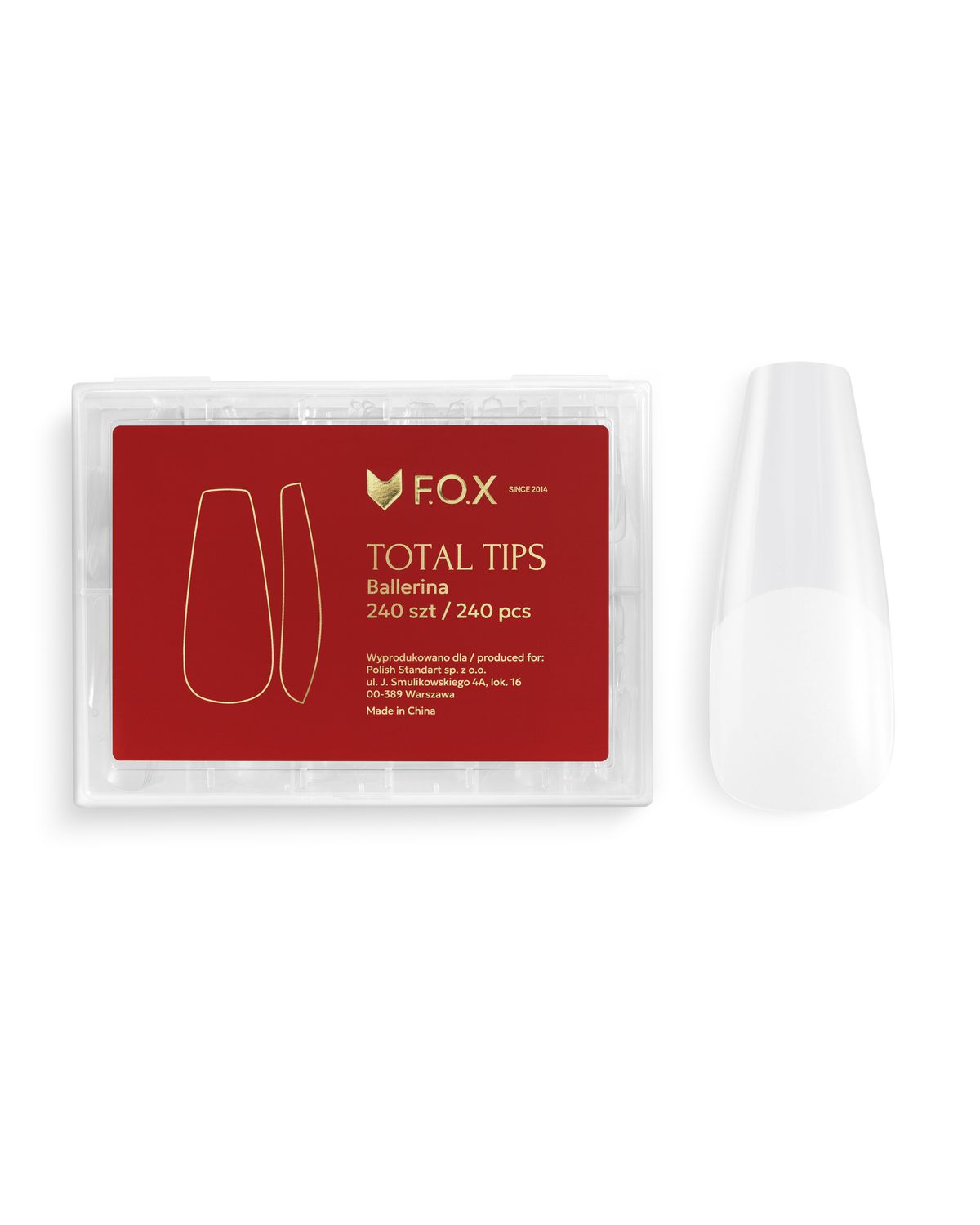 F.O.X Total Tips Ballerina (240 Stück)