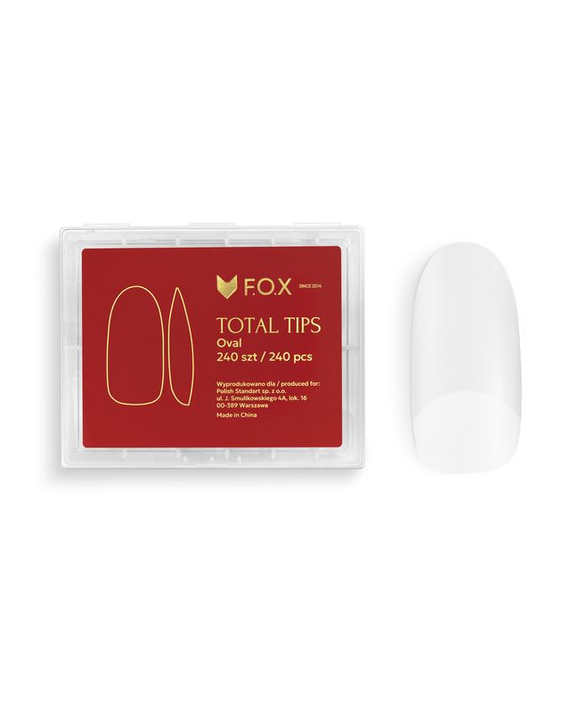 F.O.X Total Tips Oval (240 Stück) F.O.X Total Tips Oval (240 Stück)