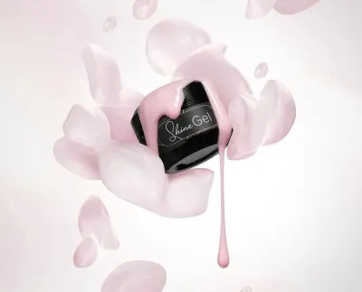 Hard Gel mit GLITZER