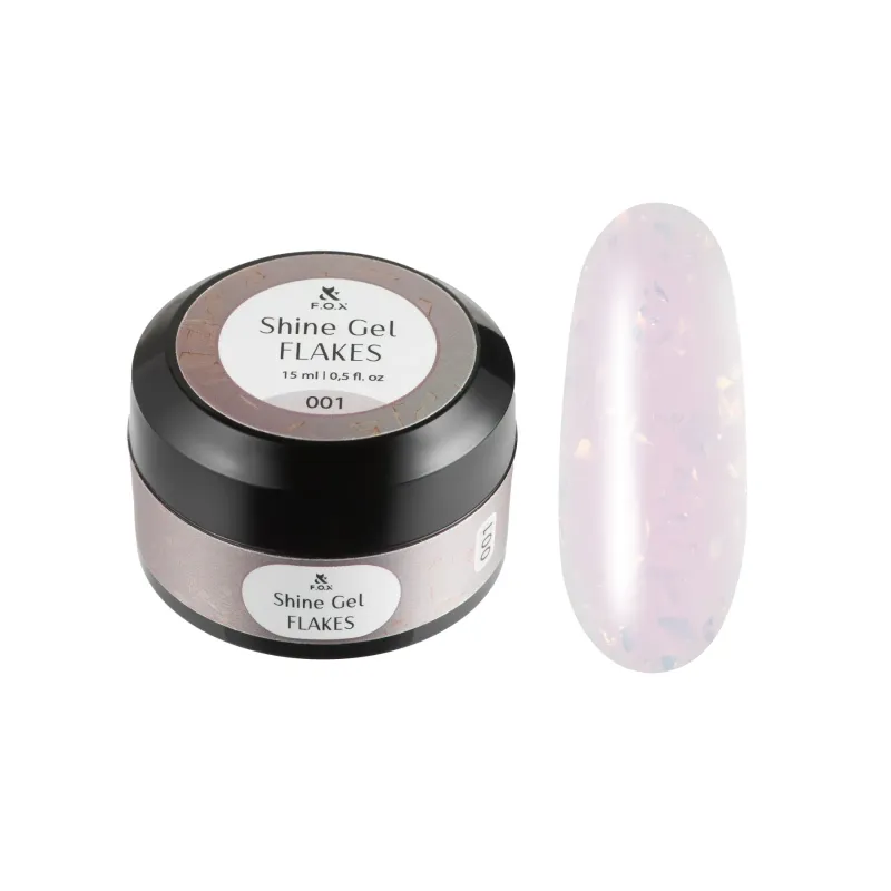 F.O.X Shine Gel Flakes 001 F.O.X Shine Gel Flakes 001