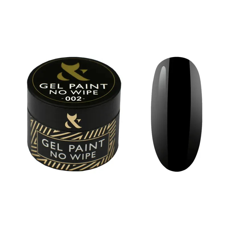 F.O.X Gelfarbe No Wipe 002 Schwarz F.O.X Gelfarbe No Wipe 002 Schwarz