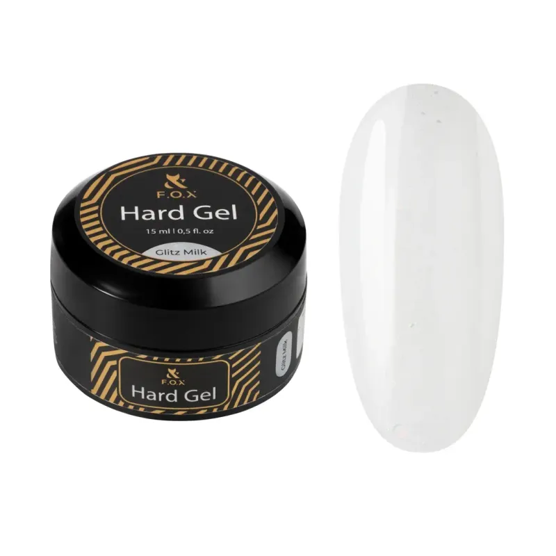 F.O.X Hard Gel Glitz (Milk) 15 ml F.O.X Hard Gel Glitz (Milk) 15 ml
