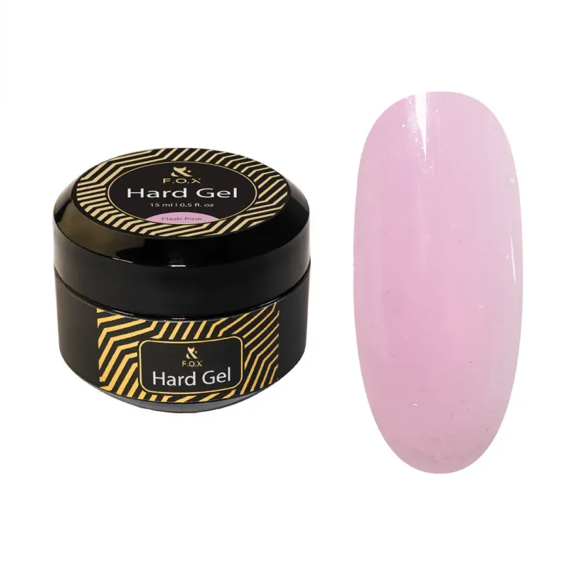 F.O.X Hard Gel Flash (Pink) 15 ml F.O.X Hard Gel Flash (Pink) 15 ml