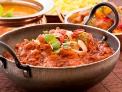 Chicken Madras (scharf)