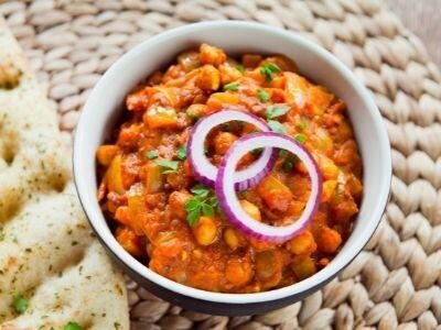 Chana Masala (mittel scharf) - vegan