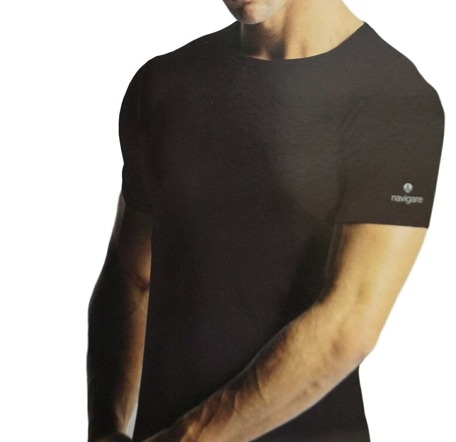 T-SHIRT UOMO NAVIGARE COTONE BIELASTICO