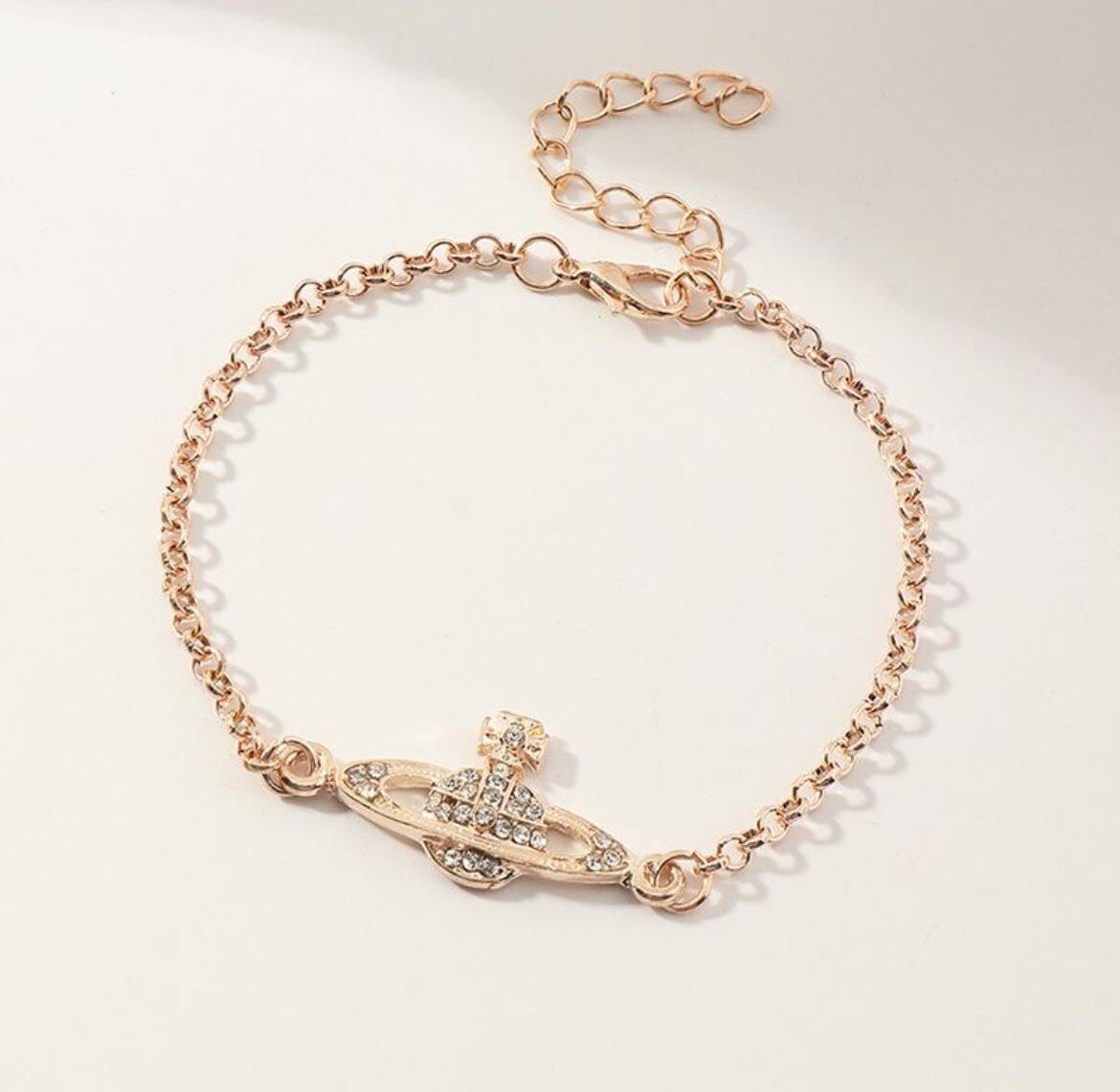 Rose Gold Orb Bracelet