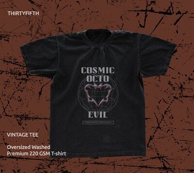 Cosmic Octo Vintage  OversizedTee