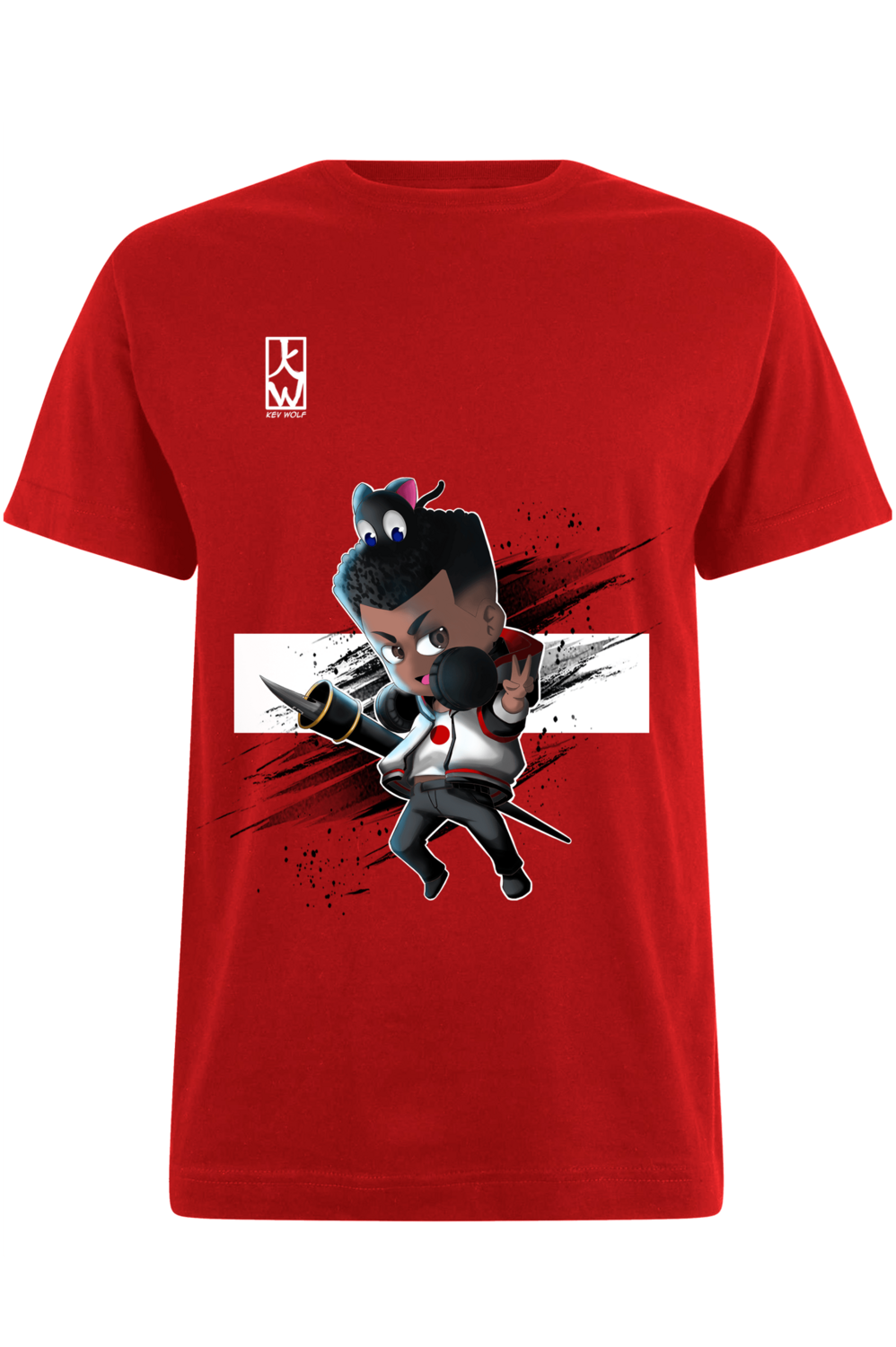 Modèle Chibi Kev (Rouge)