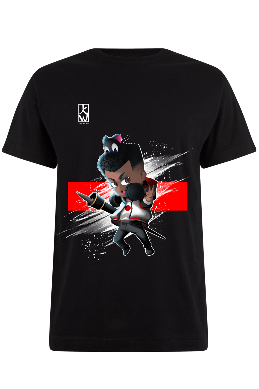Modèle Chibi  Kev(Noir)
