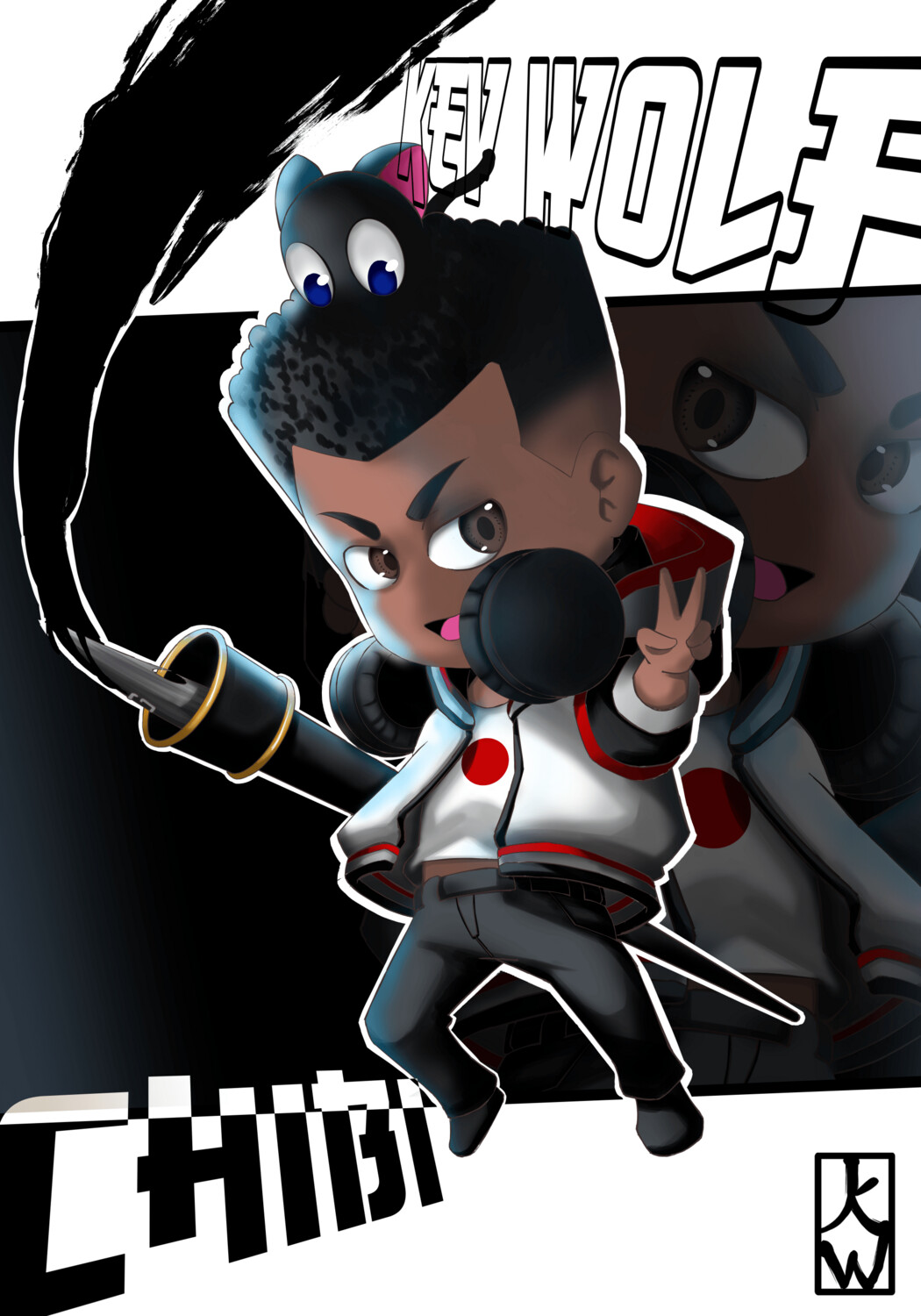 Chibi Kev poster