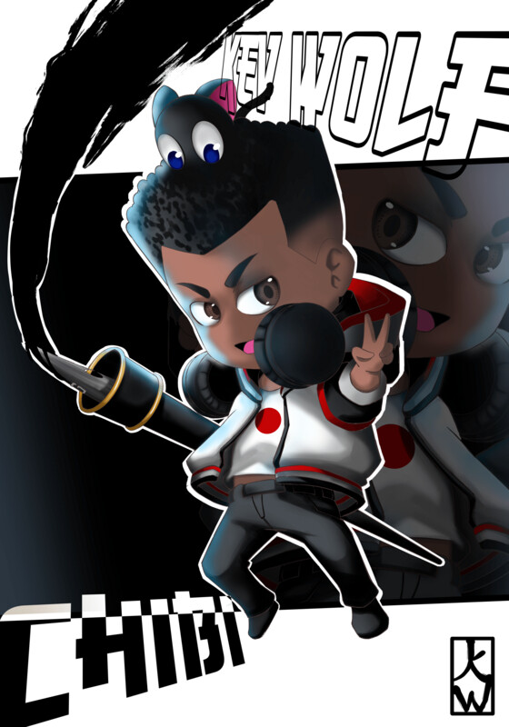 Chibi Kev poster