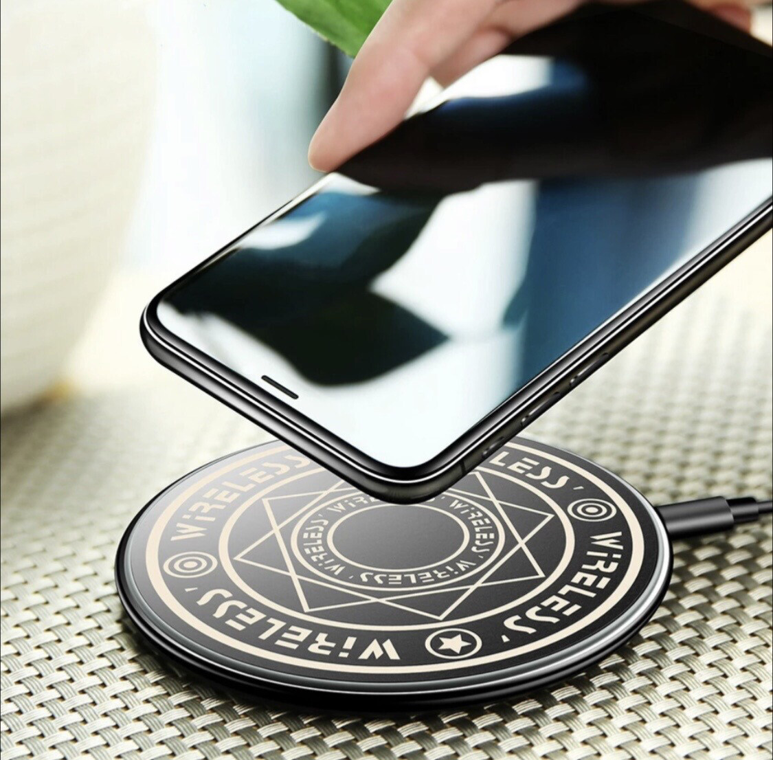 LED wireless charger
